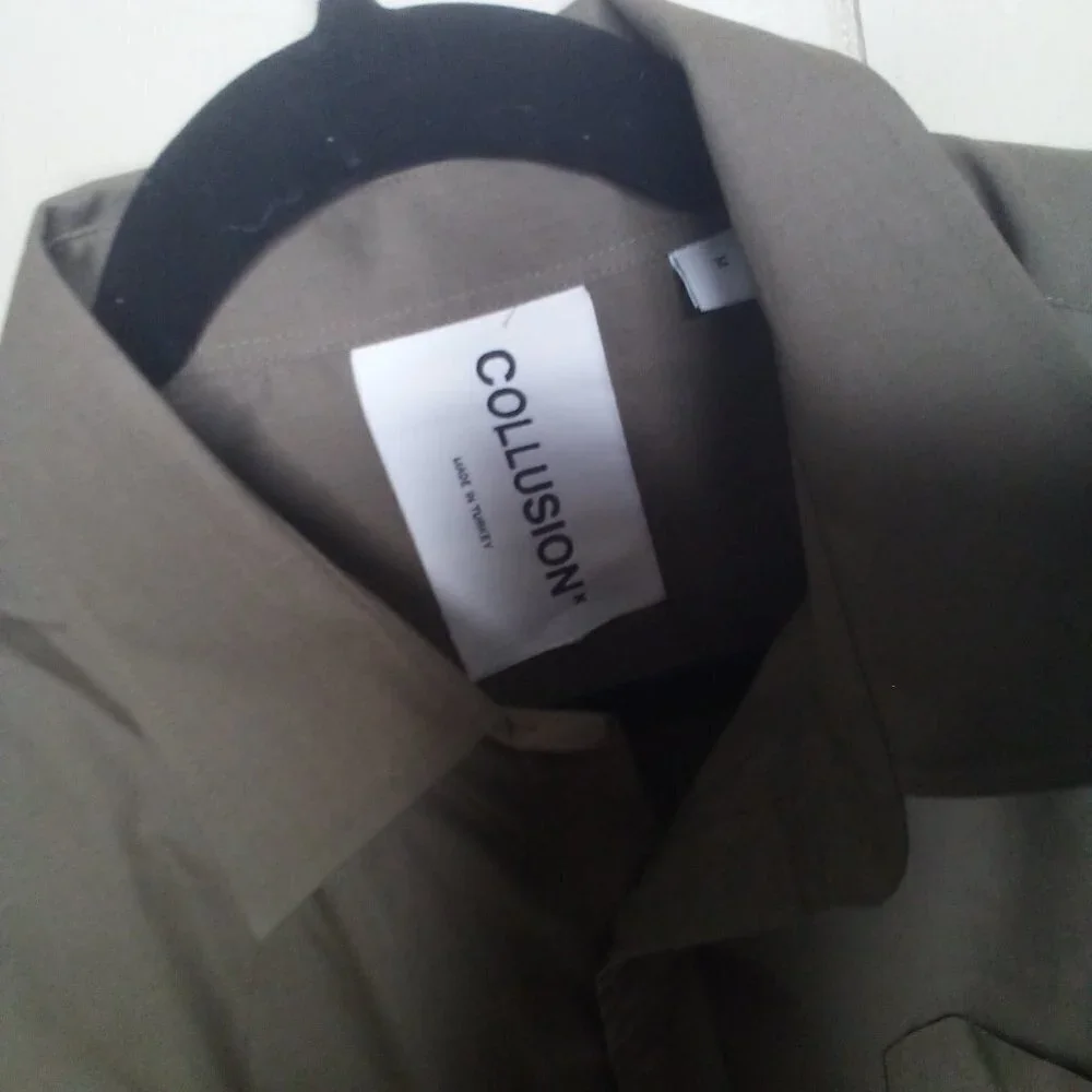 Collusion button up